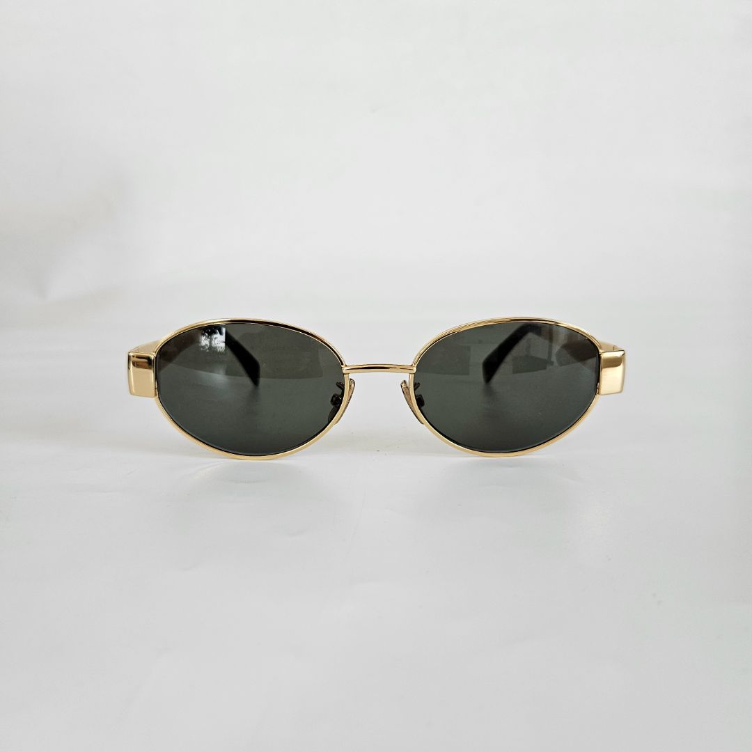 Celine Triomphe Metal 01 Sunglasses in Metal