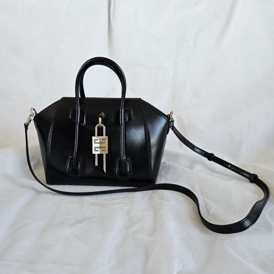 Givenchy Small Black Antigona Shoulder Bag