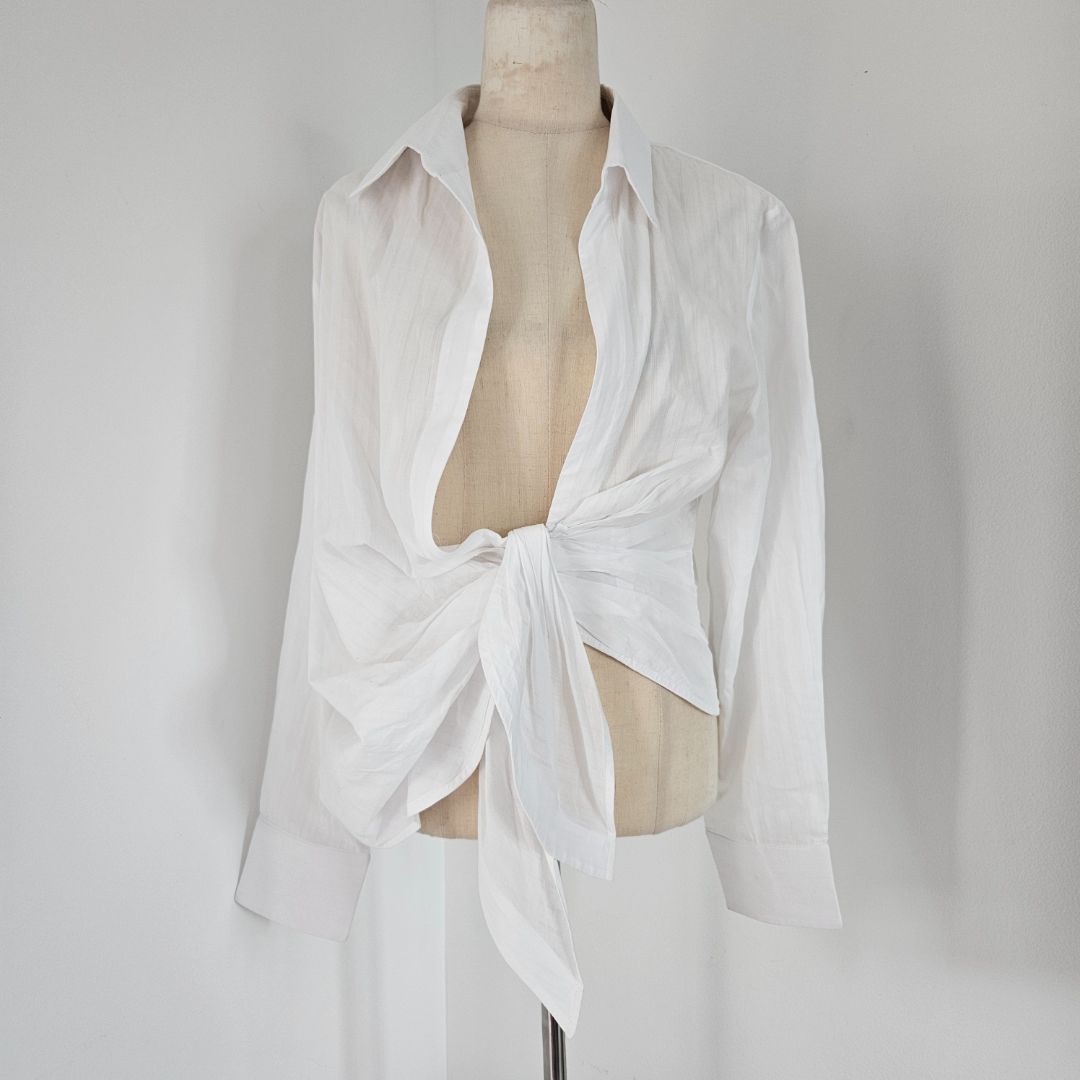 Jacquemus Le Coup De Soleil White Blouse
