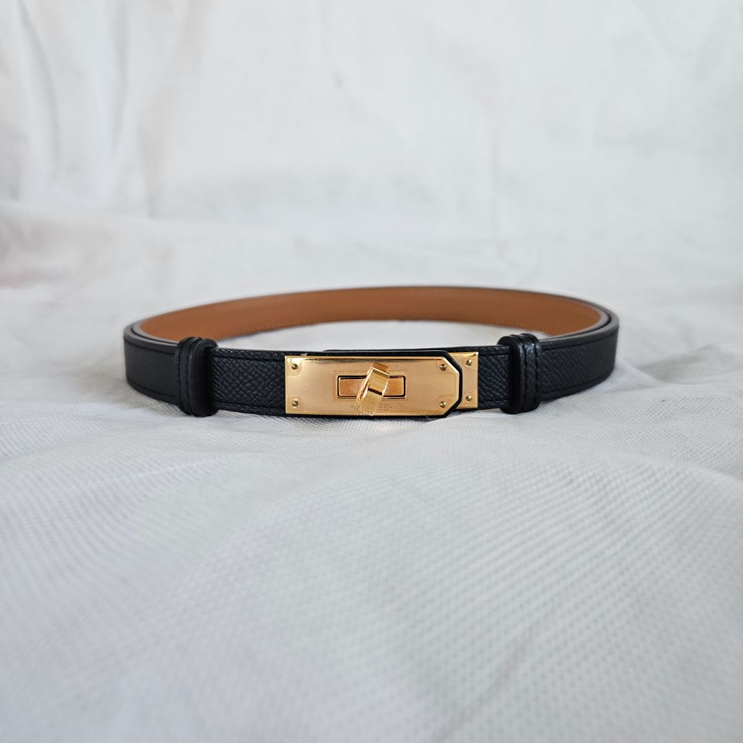 Hermès Black with Rose Gold Hardware