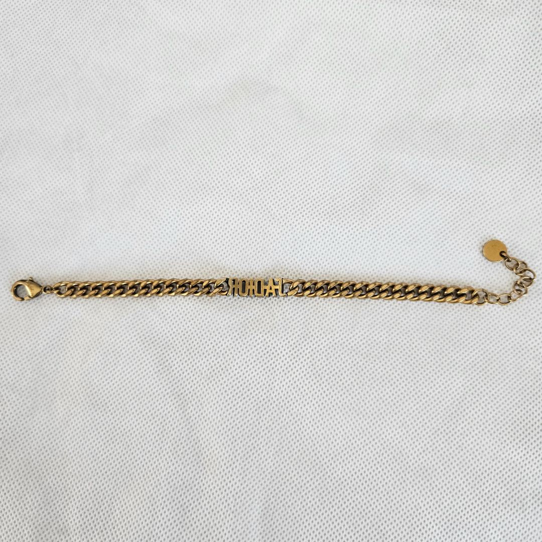 Dior J'adior Gold-tone Chain Bracelet