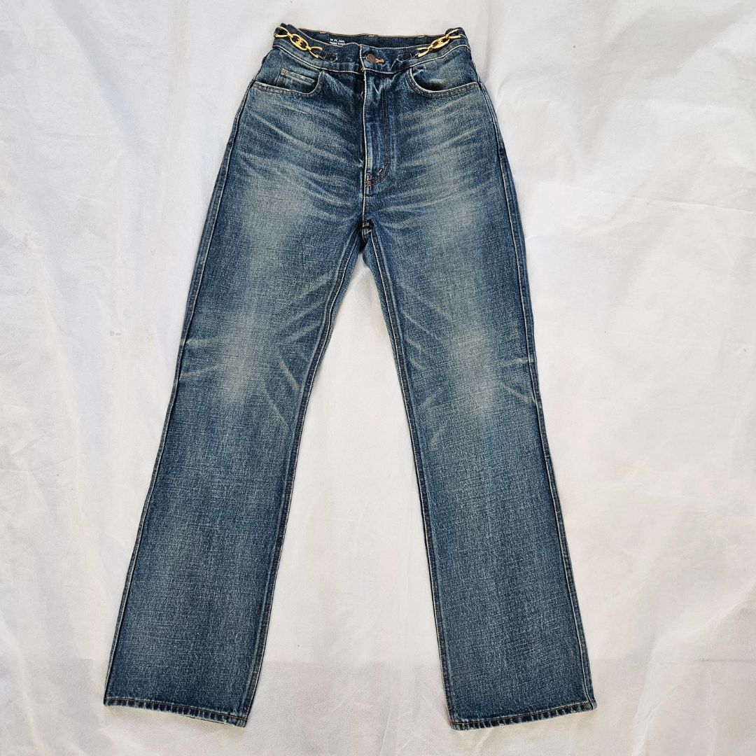Celine Jane Flare Jeans in Denim Union Wash