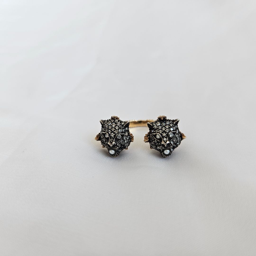 Gucci Le Marche Des Merveilles Gold Ring Jewelry, 8