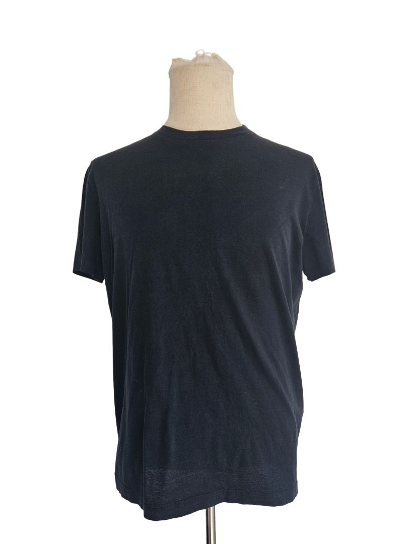 Prada Black Logo Back T-Shirt for men