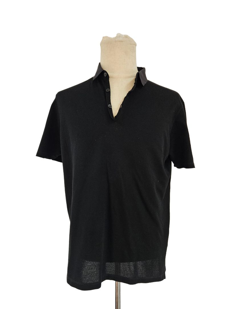Lanvin Black Polo Shirt for men