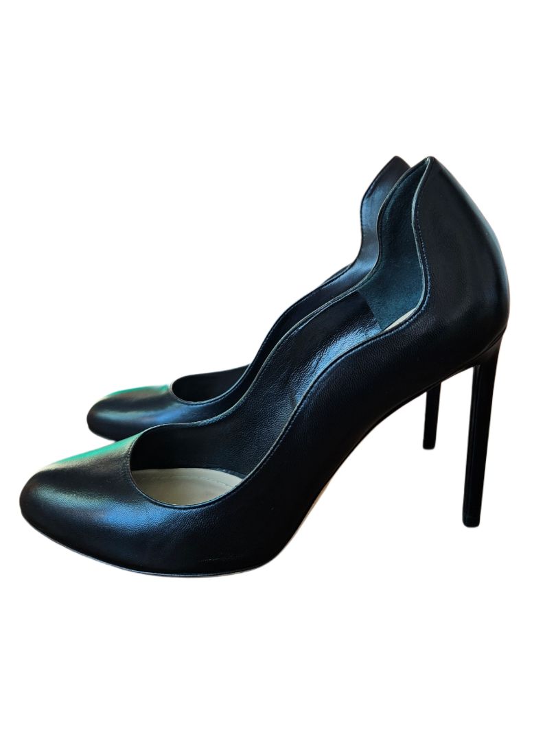 Christian Dior Black Leather D-Moi Pumps