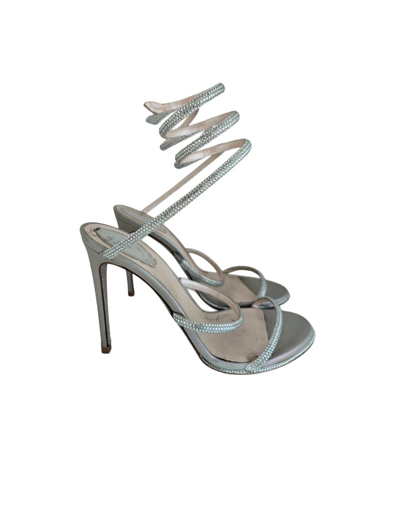 Rene Caovilla Crystal Embellished Sandal, size 40