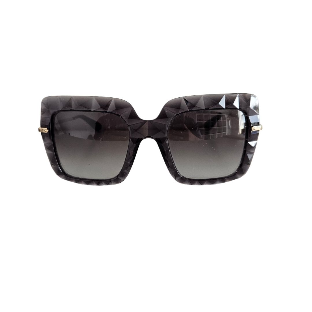 Dolce & Gabbana Black DG611 Square Frame Sunglasses