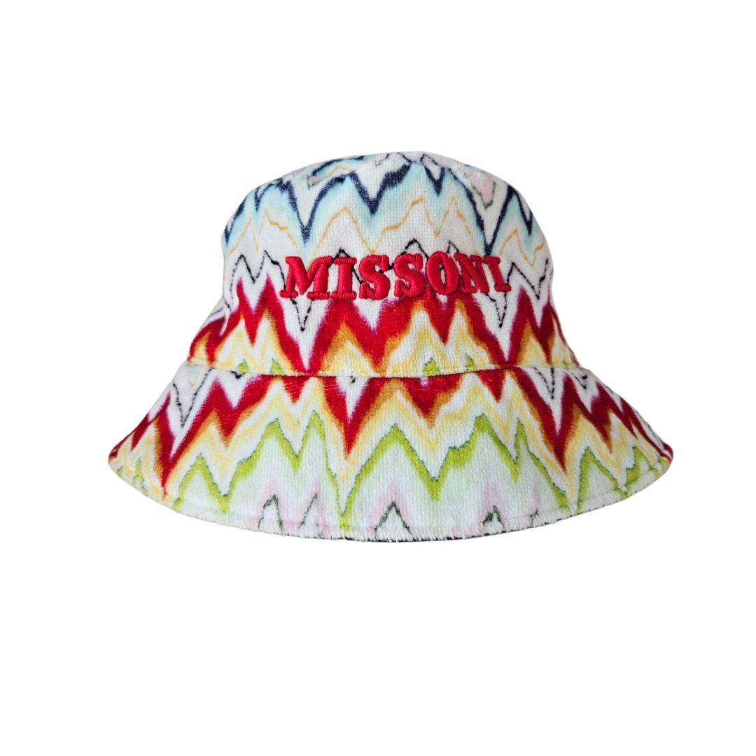 Missoni Multicolor Terry Cloth Bucket Hat