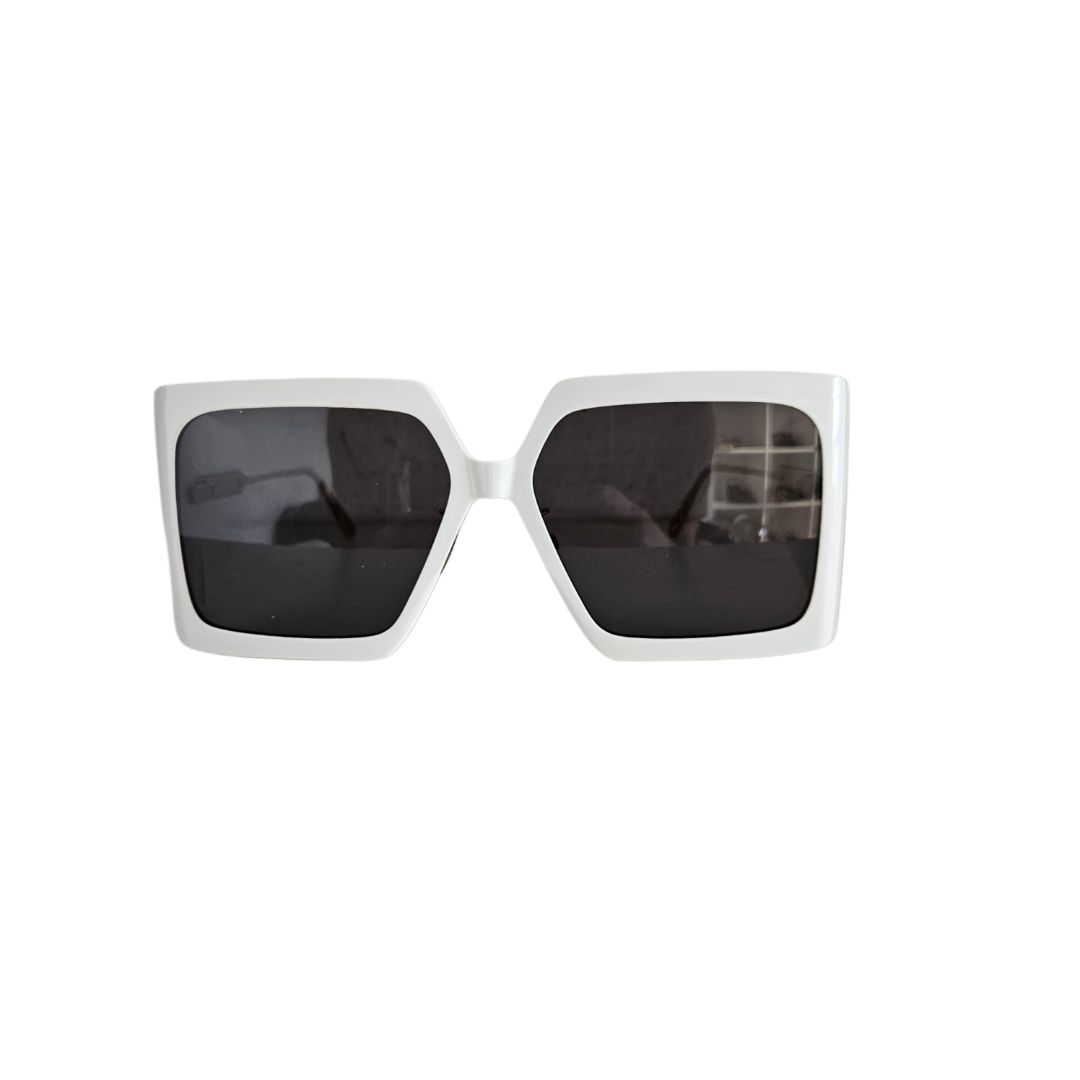 Christian Dior White DiorSolar S1U Sunglasses