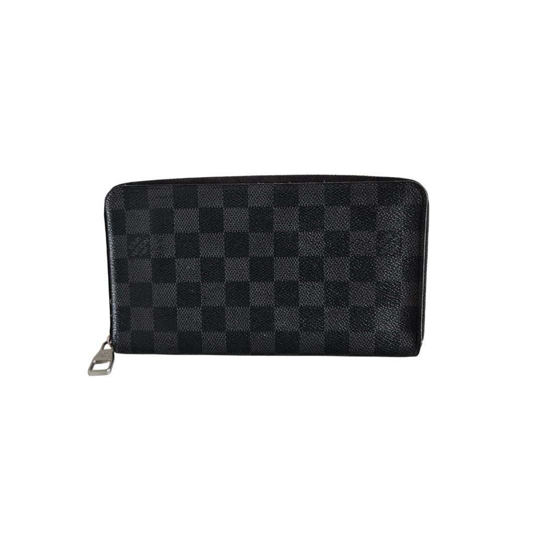 Louis Vuitton Damier Check Zip Continental Wallet