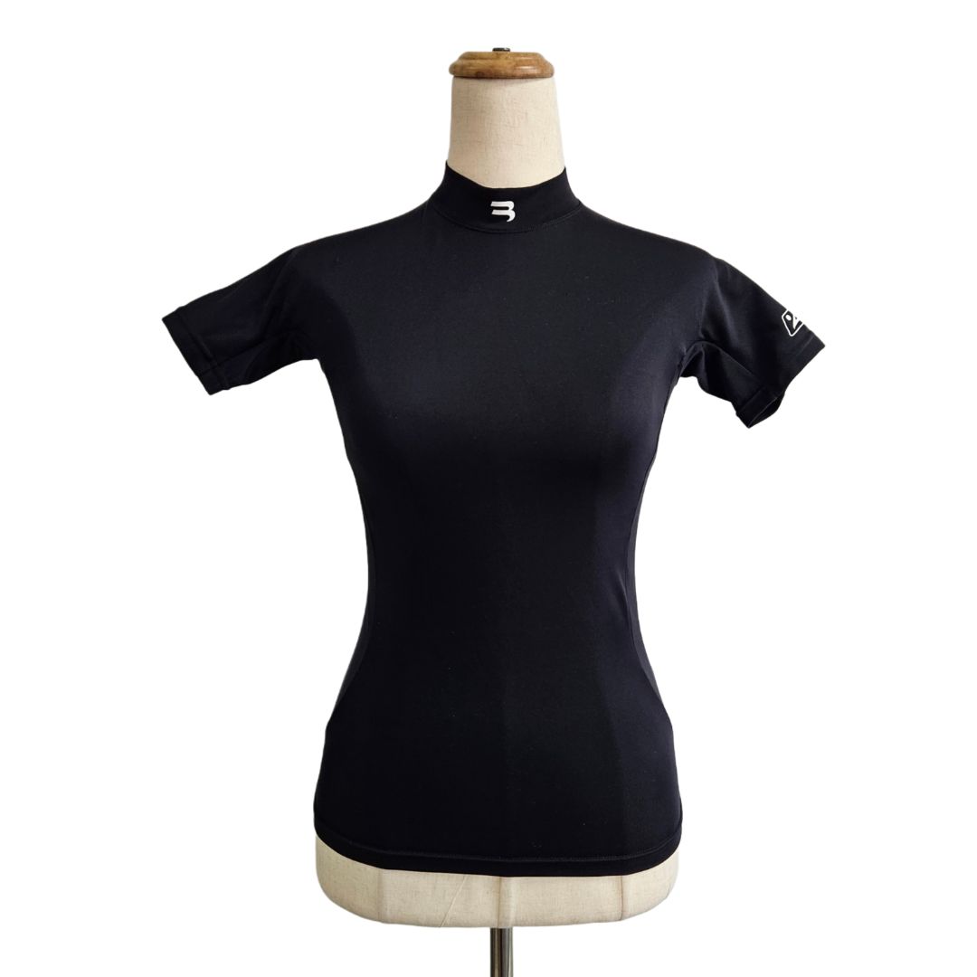 Balenciaga Black BLNCG Paris Athletic Top