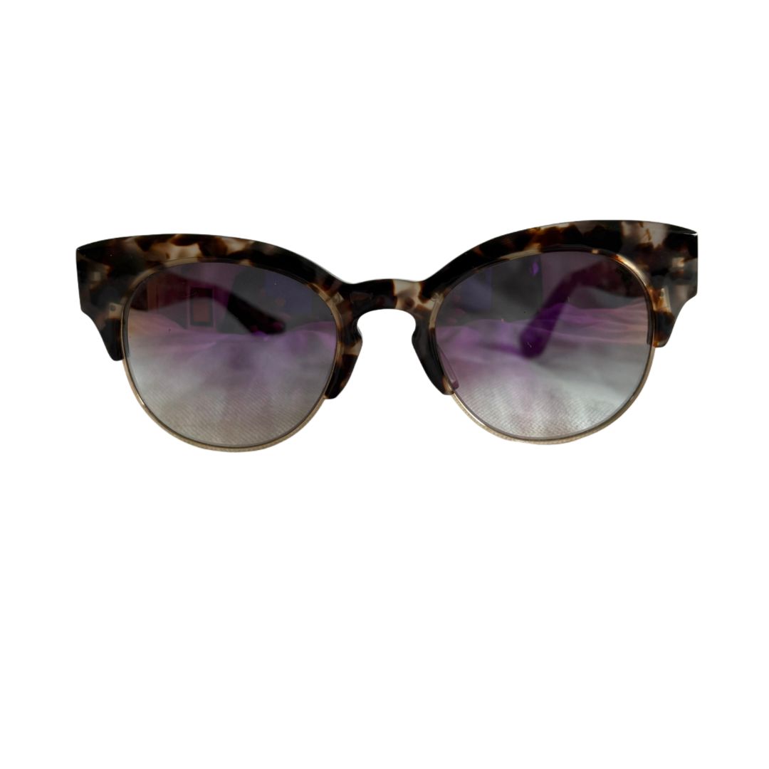 Dita Tortoise Reflecter Lens Round Sunglasses w/ cases