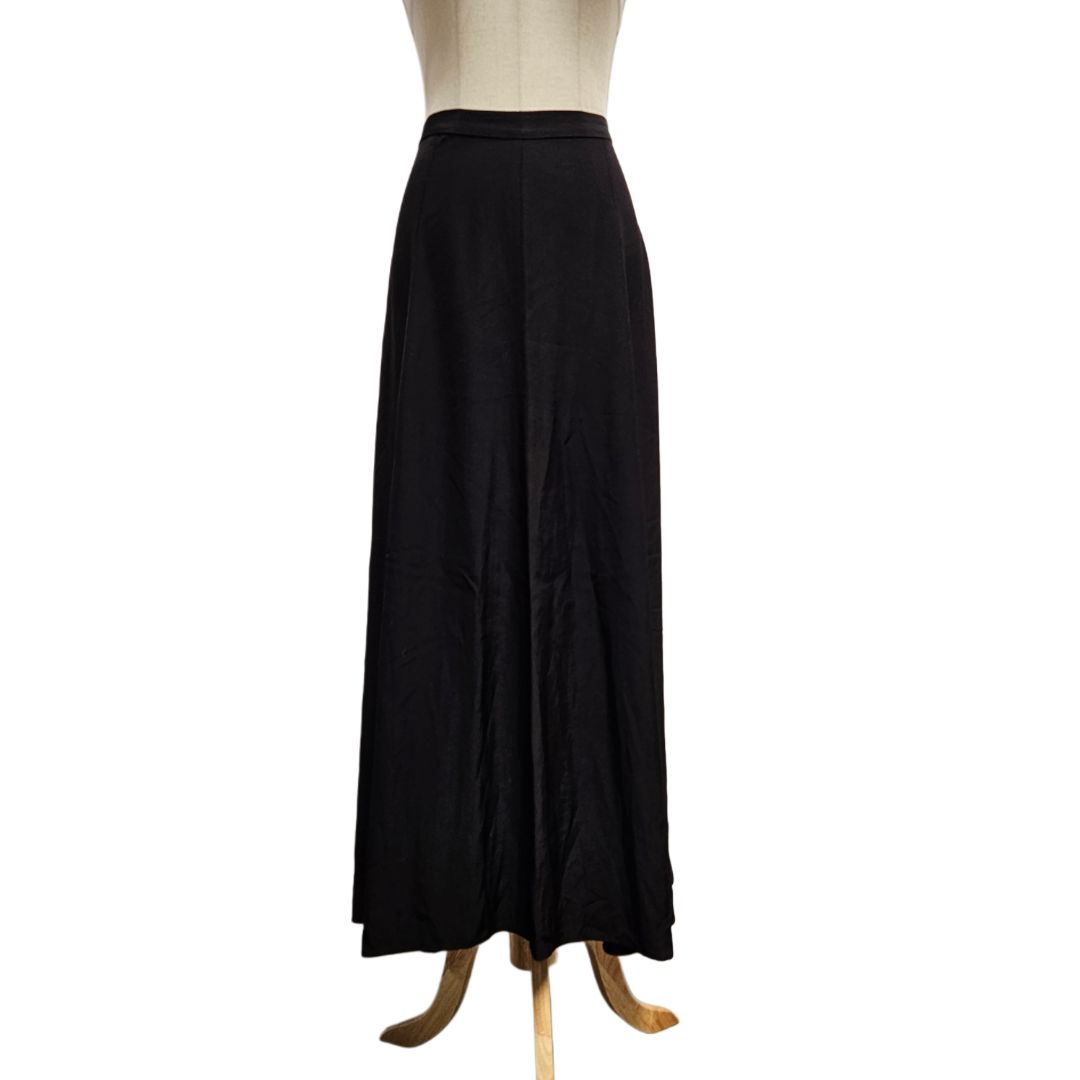 Isabel Marant Etoile Black Plain Maxi Skirt