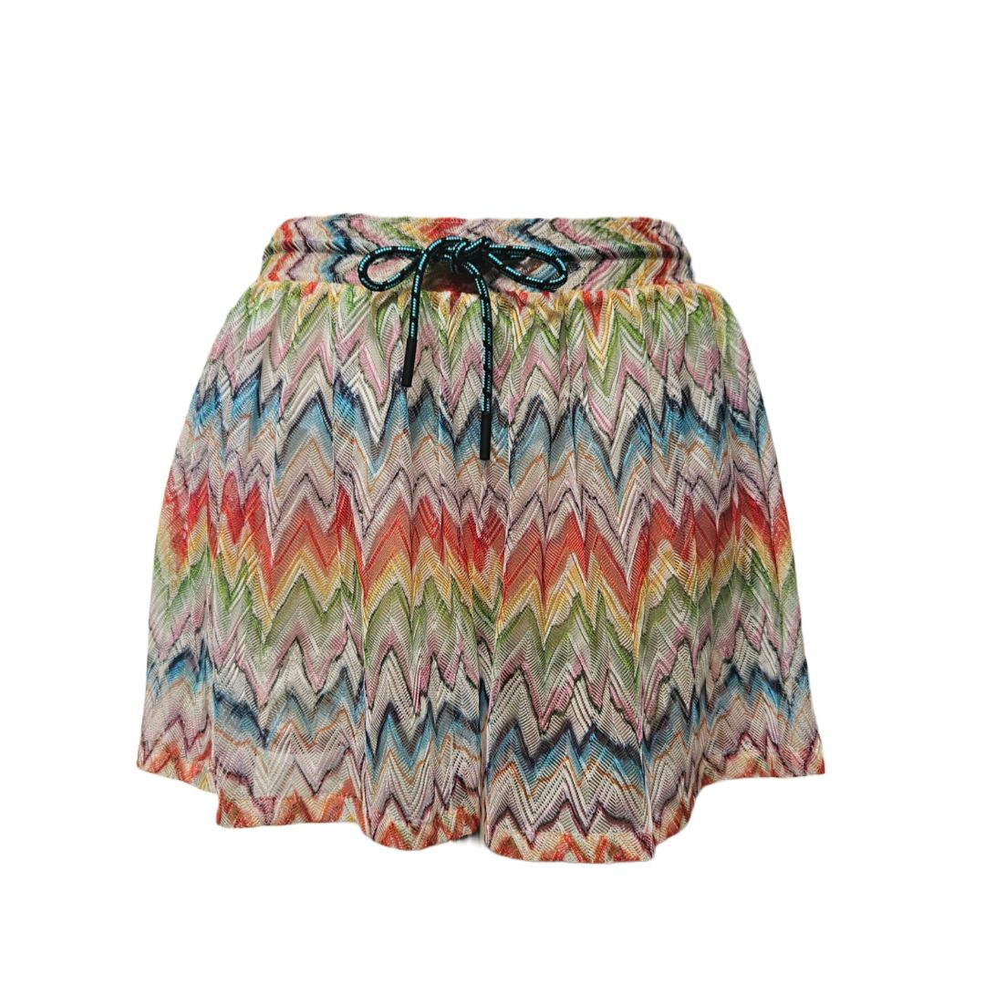 Missoni Multicolor Zig Zag Print Swimming Short