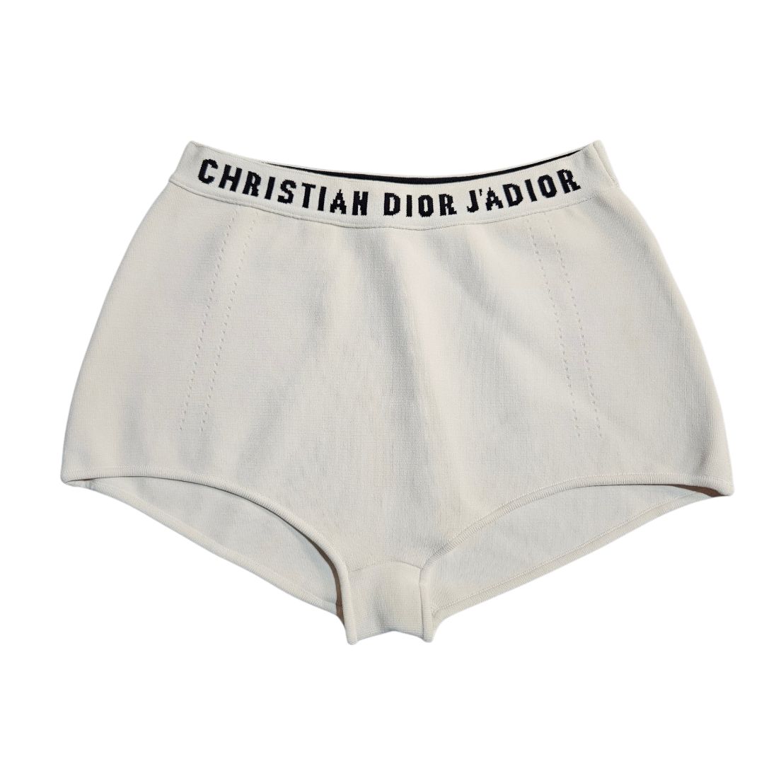 Dior White Waist Band Logo Briefs