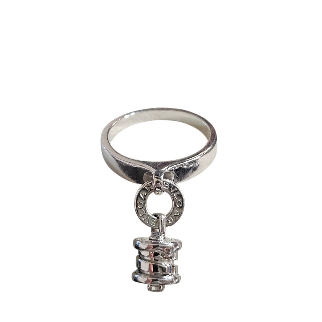 Bvlgari B.Zero1 Diamond Element Diamond Pave White Gold Ring