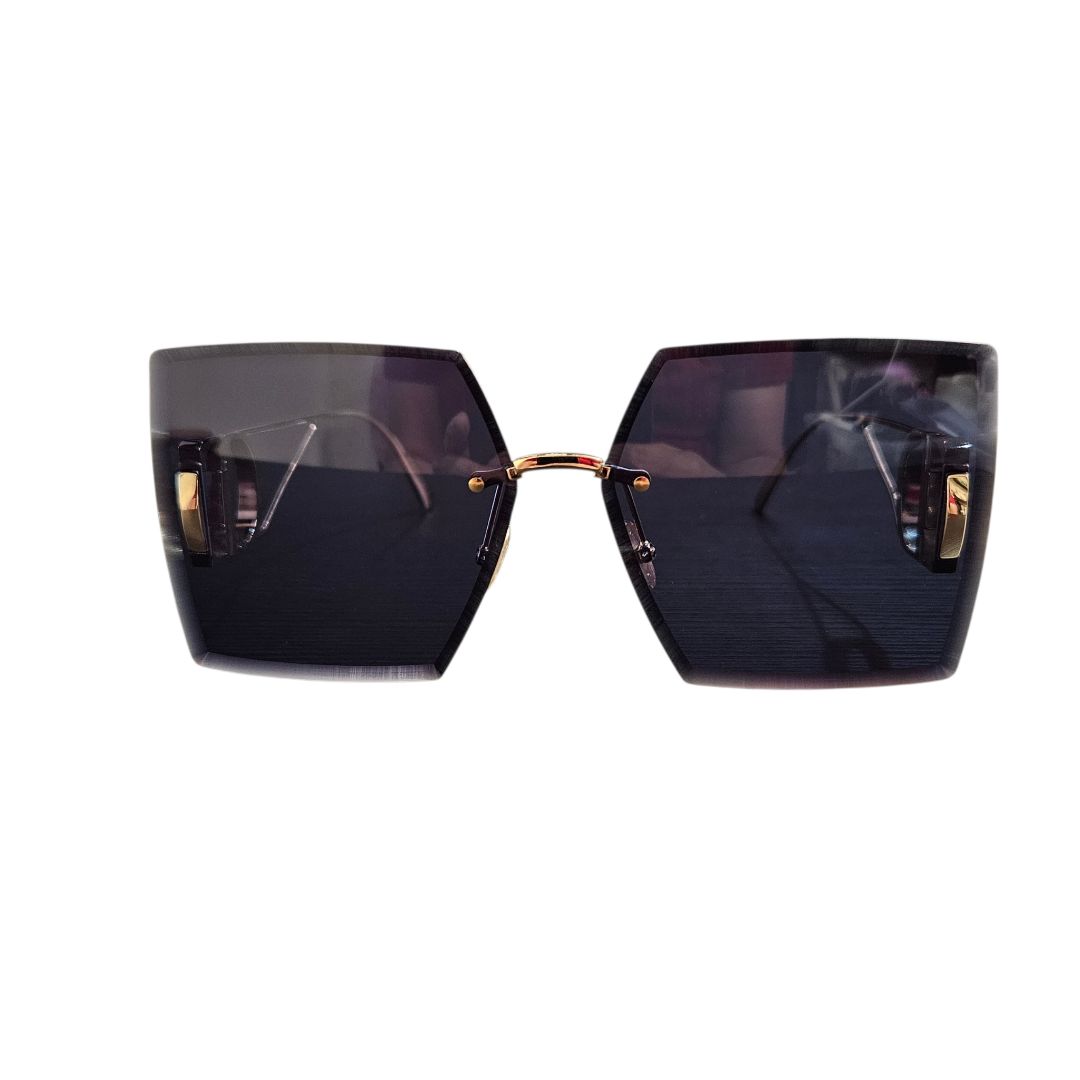 Christian Dior 30 Montaigne S7U Navy Square Frame Sunglasses