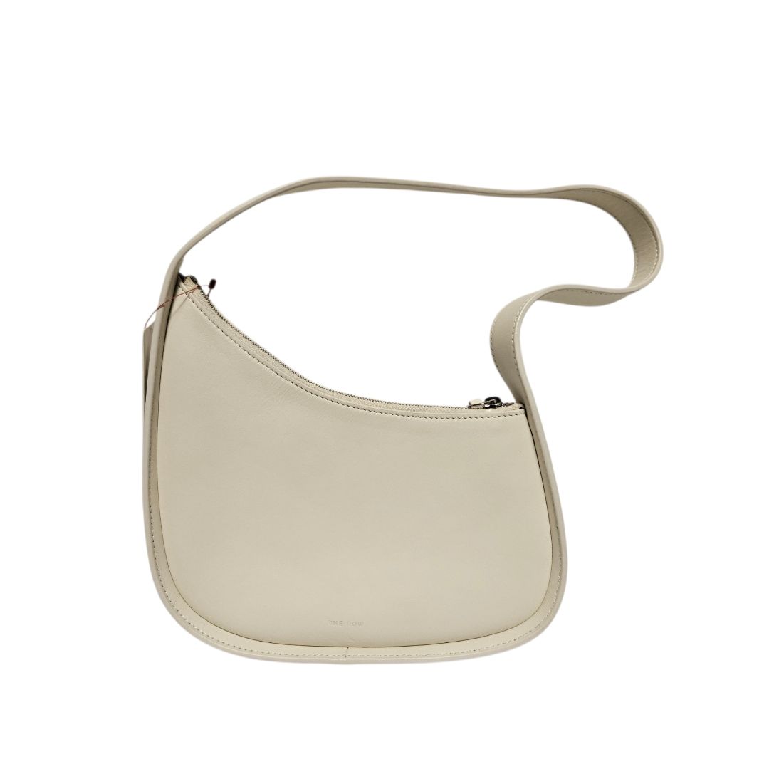 The Row Half Moon Bag New Ivory Smooth Calfskin Leather