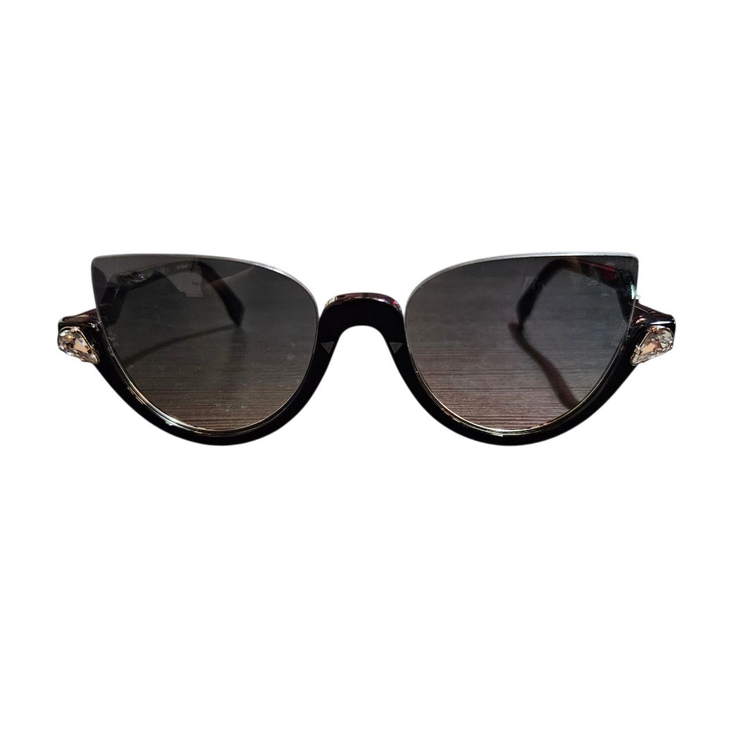 Fendi FF 0138/S Blink Half Rimless Cat Eye Sunglasses