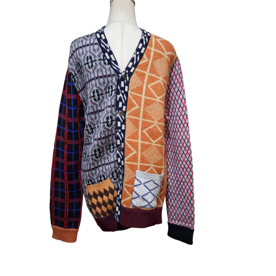 Comme des Garçons Shirt Multicolour Detail Button Men's Cardigan