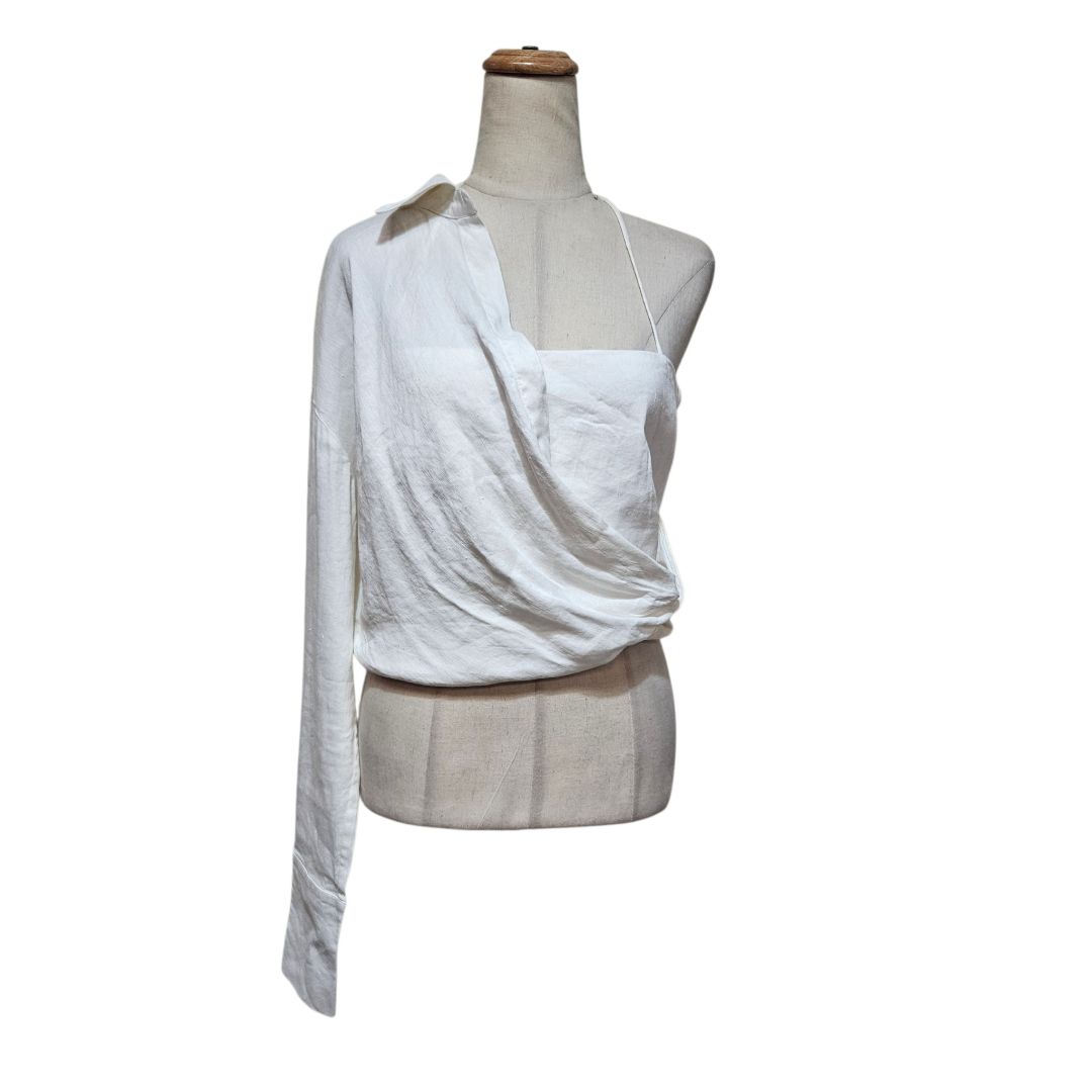 Gauge81 Ganri One-Shoulder Crop TopShirt