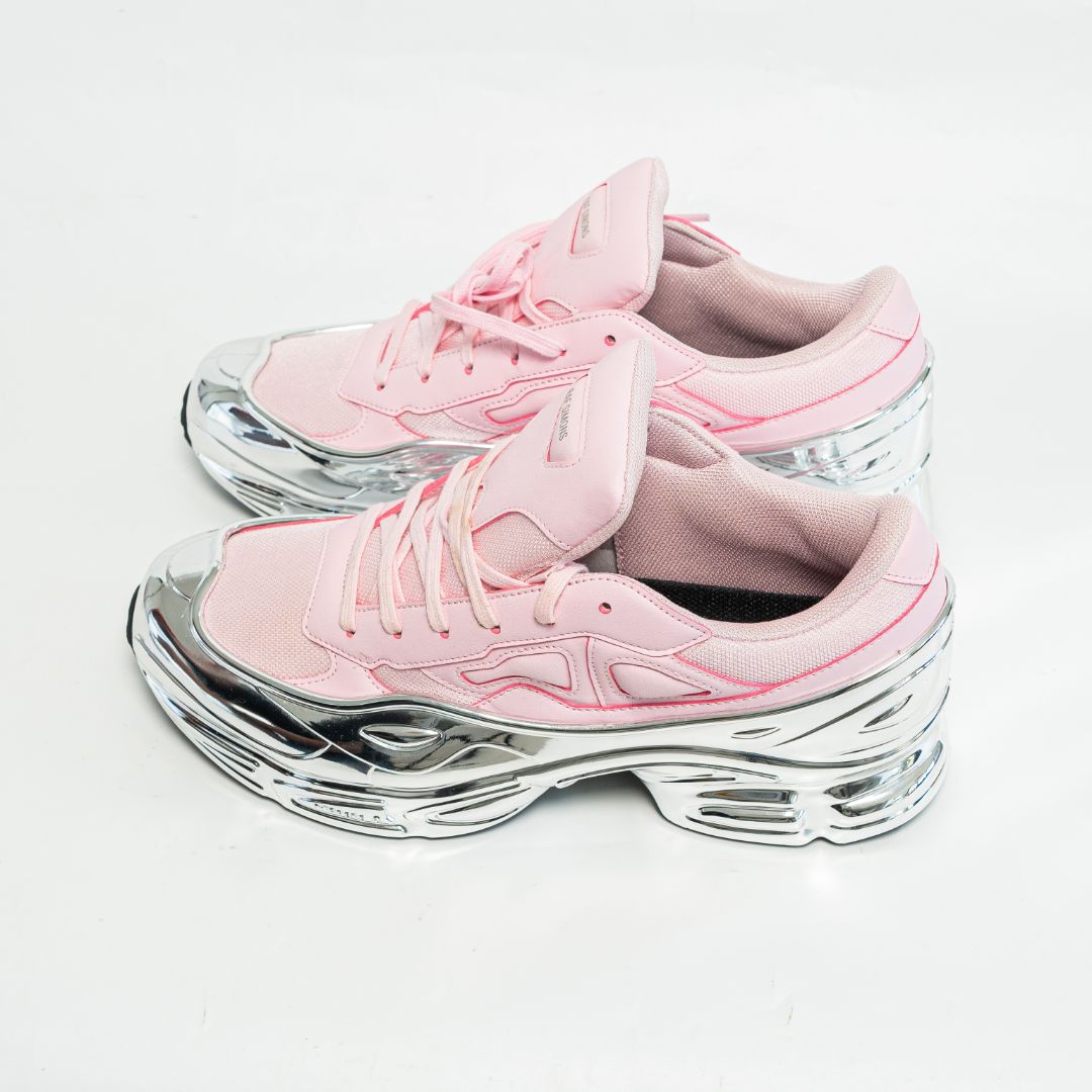 Adidas x Raf Simons Ozweego Silver Pink, US11