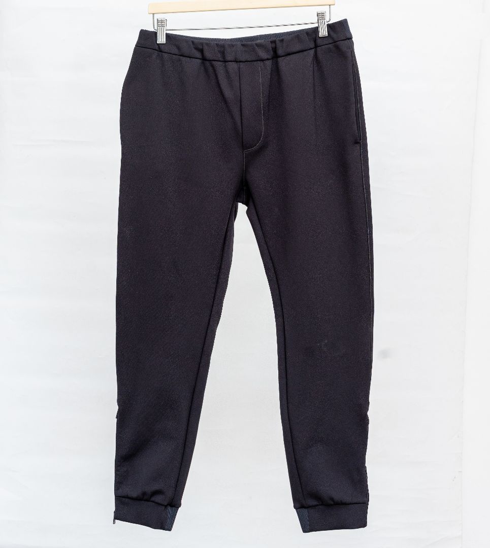 Prada Black Track Pants with Logo PAtch