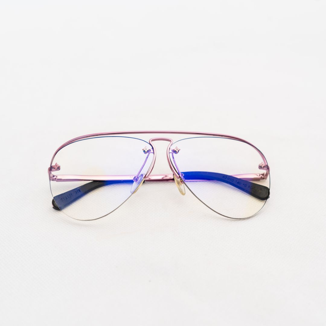 Louis Vuitton Rimless Aviator Glasses