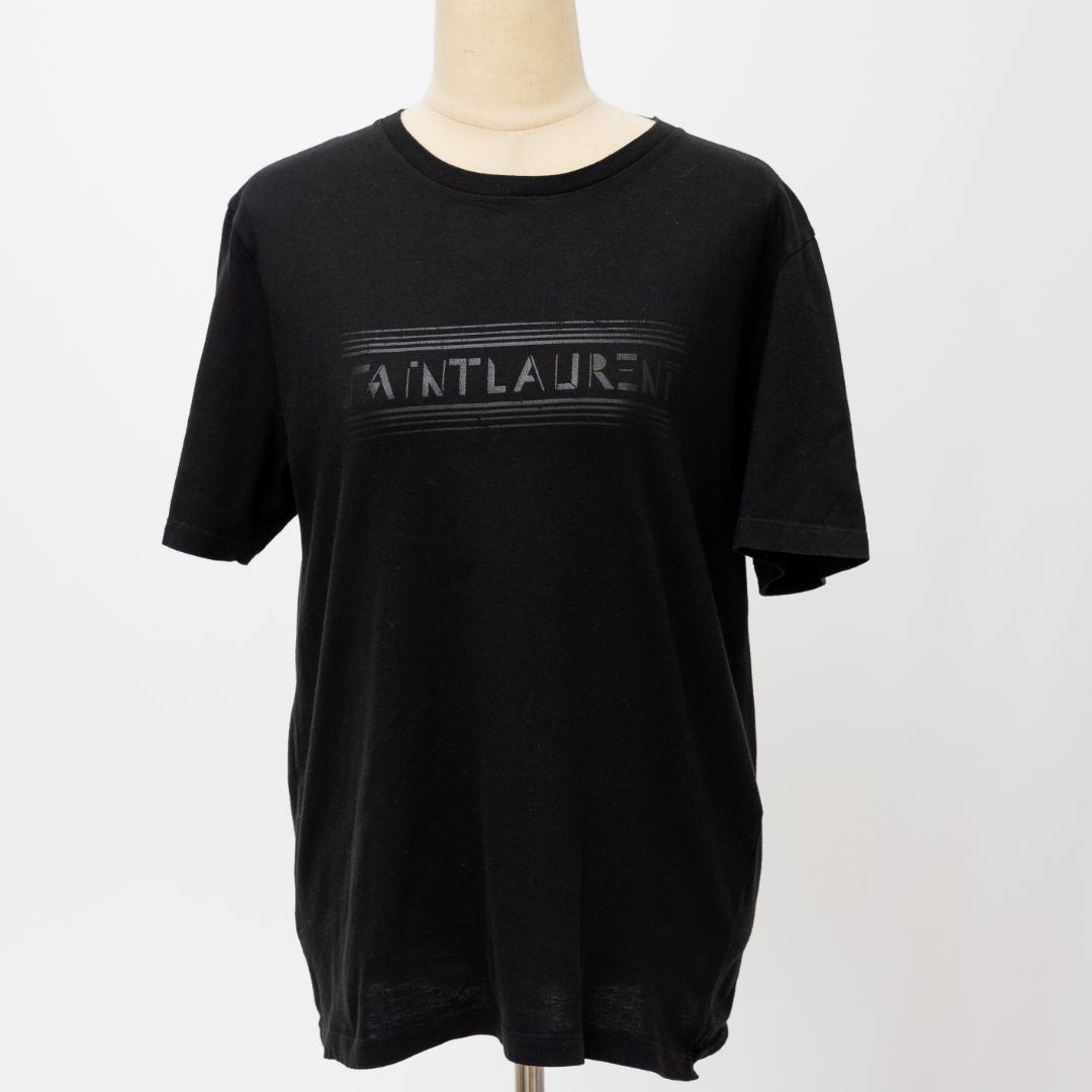 Saint Laurent Logo-print cotton T-shirt