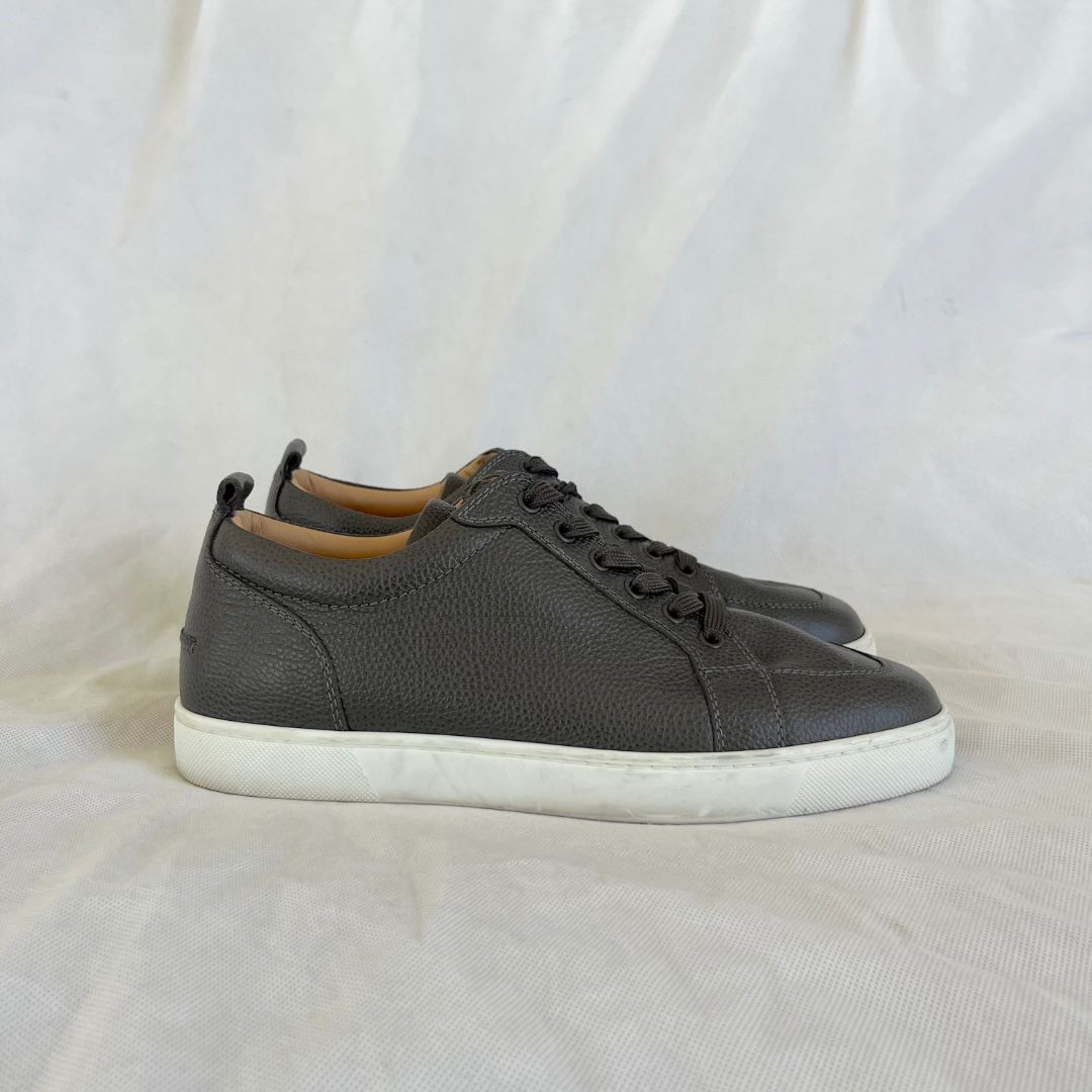 Christian Louboutin Rantulow Full-Grain Leather Sneakers