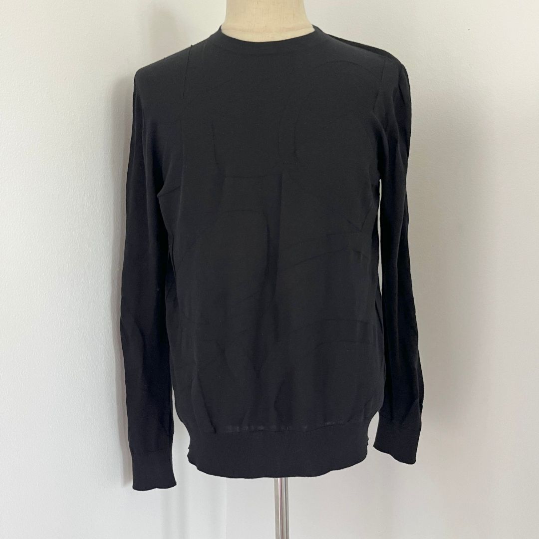 Hermès Longsleeve Embroidered Wool Knit Pullover