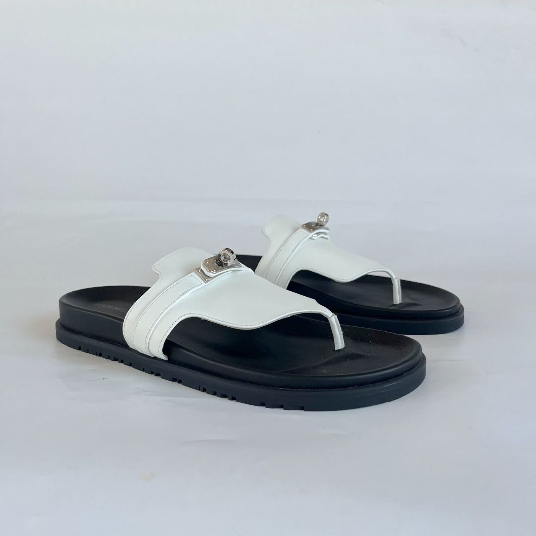 Hermès Empire sandals, 40