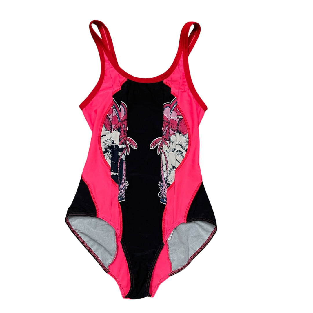 Stella McCartney Multicolor Coconut Palm Tree Print Swimsuit Size 42