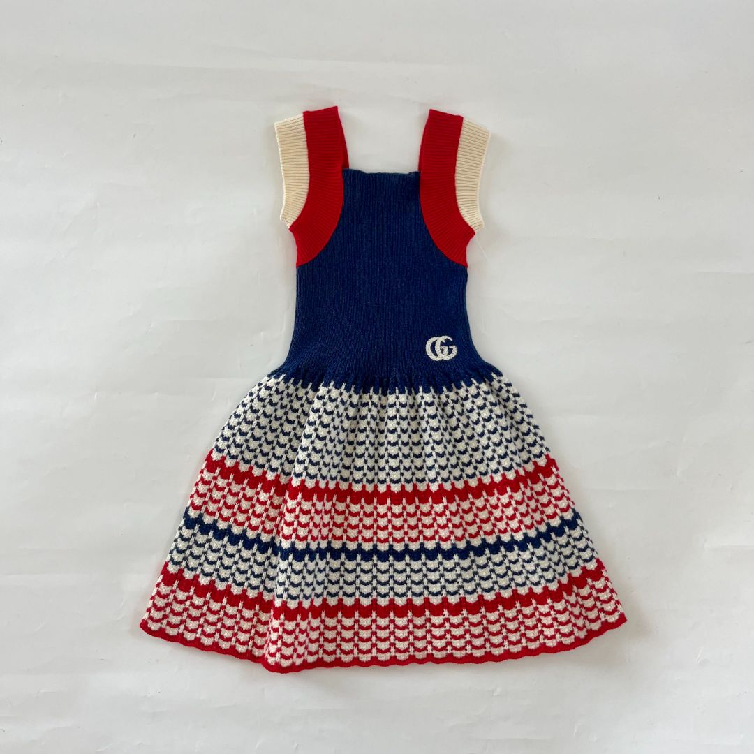 Gucci knitted wool dress for girls