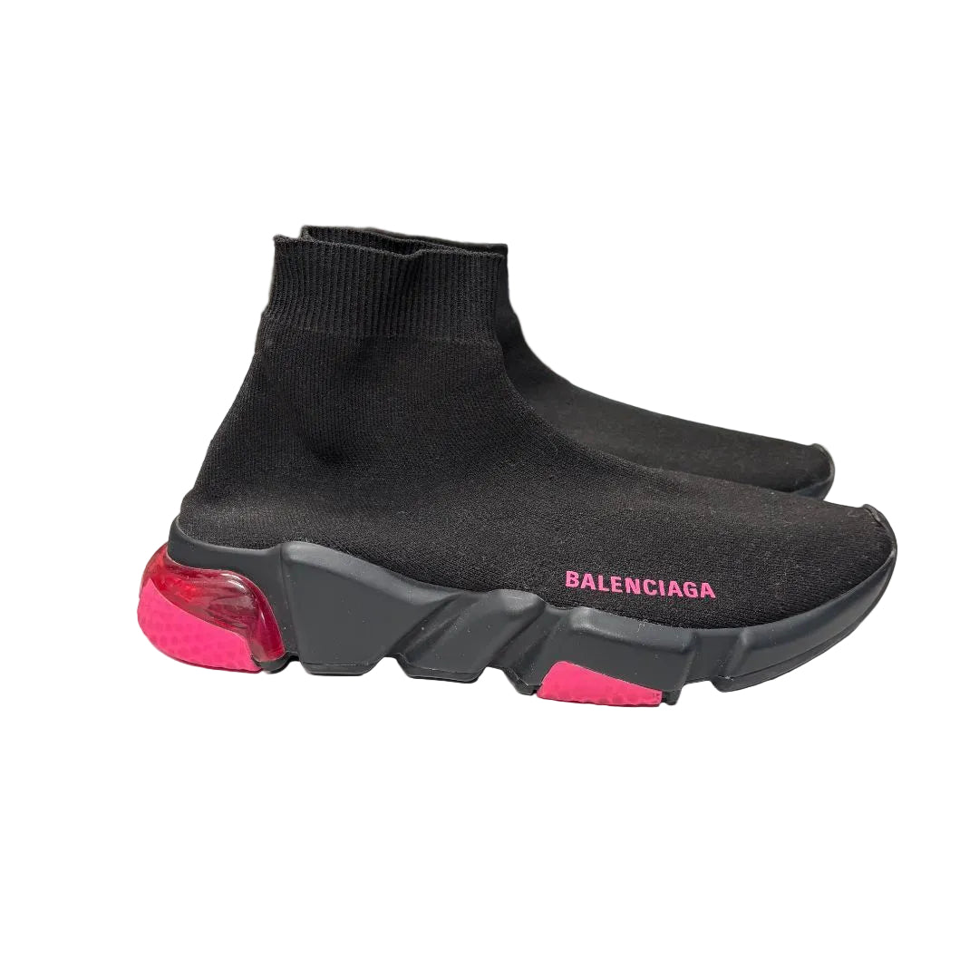 Balenciaga Speed black and pink Sneakers, size EU38