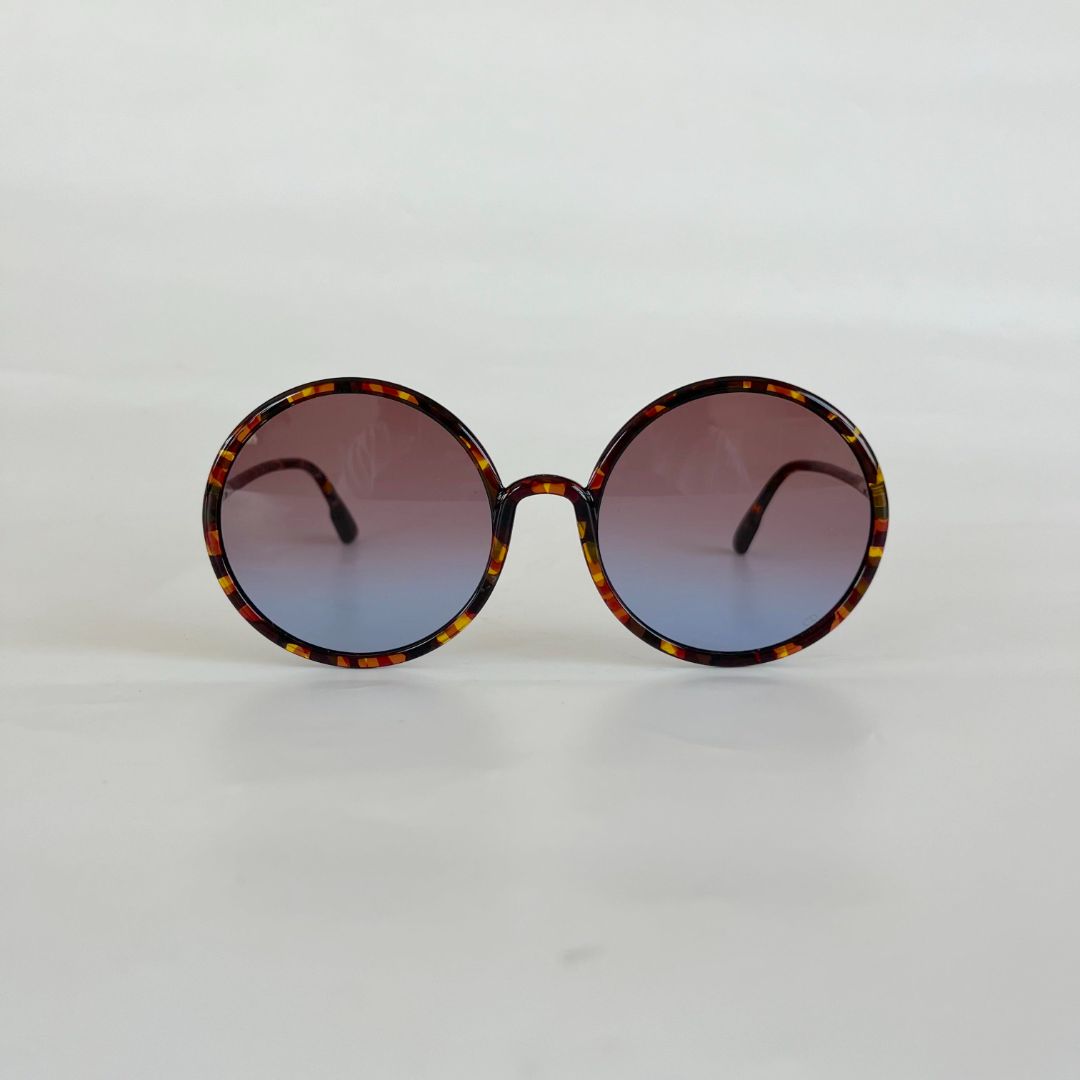 Christian Dior Oversized Tortoise Sunglasses