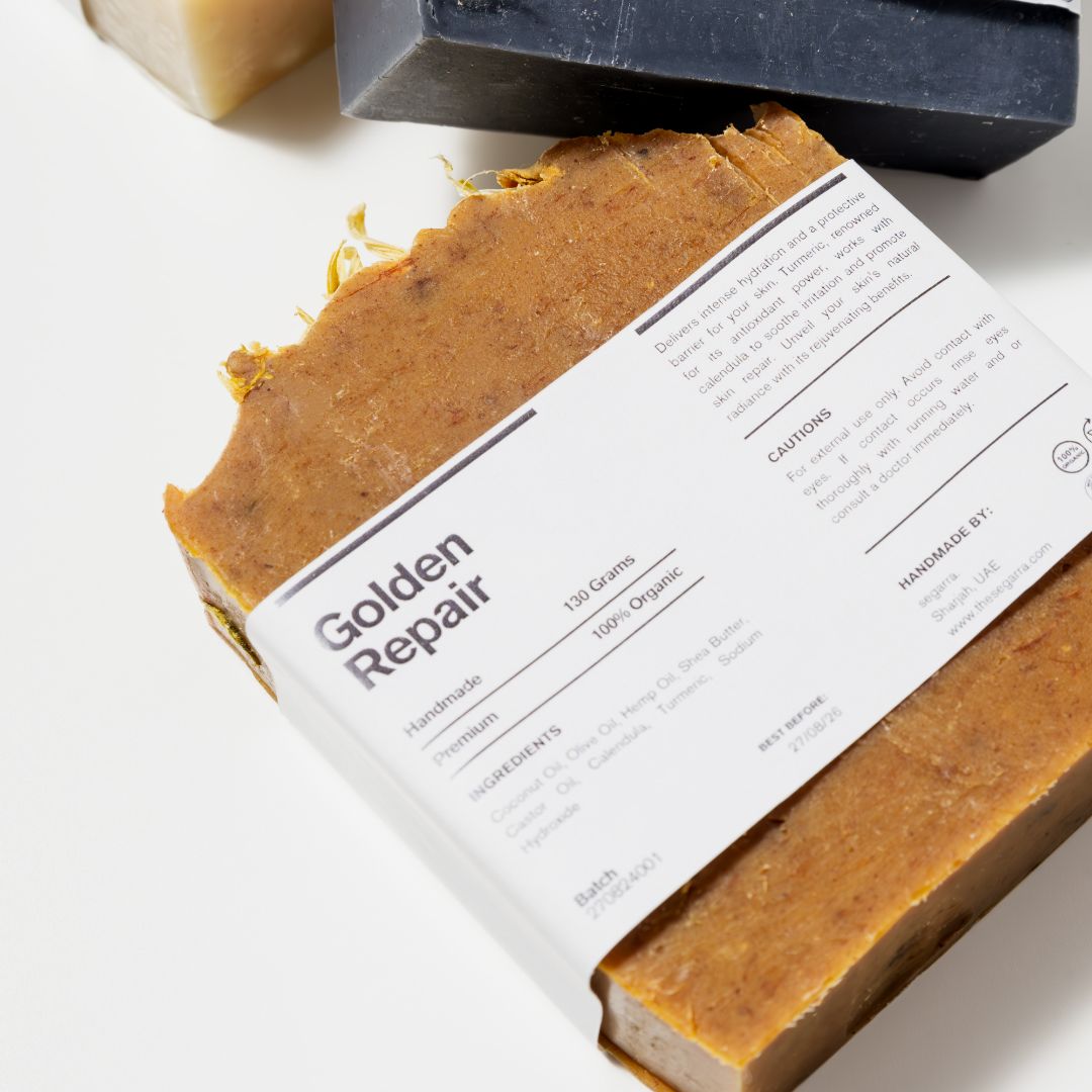 Segarra Golden Repair Infused Soap Bar