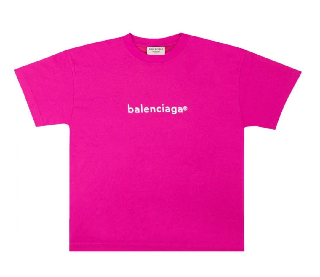 Balenciaga Fuchsia Unisex Cotton Shirt