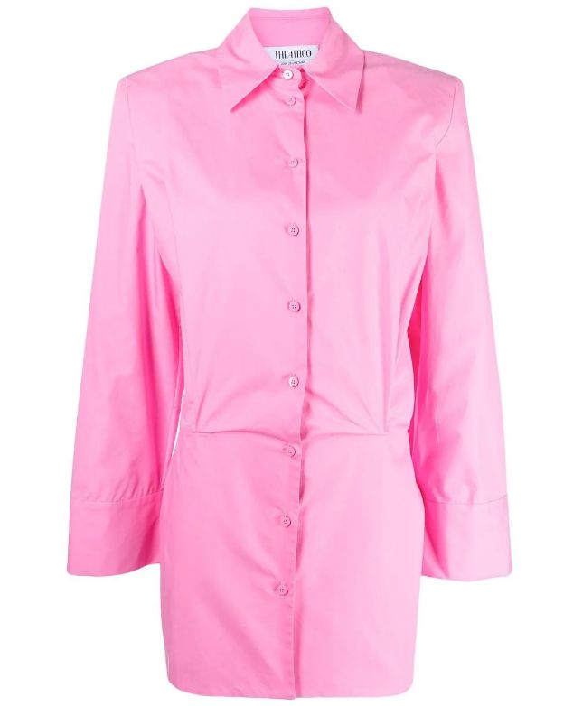 Attico Margot mini shirtdress