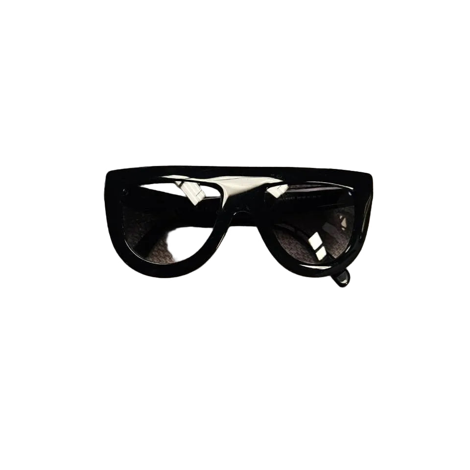 Celine black shield sunglasses