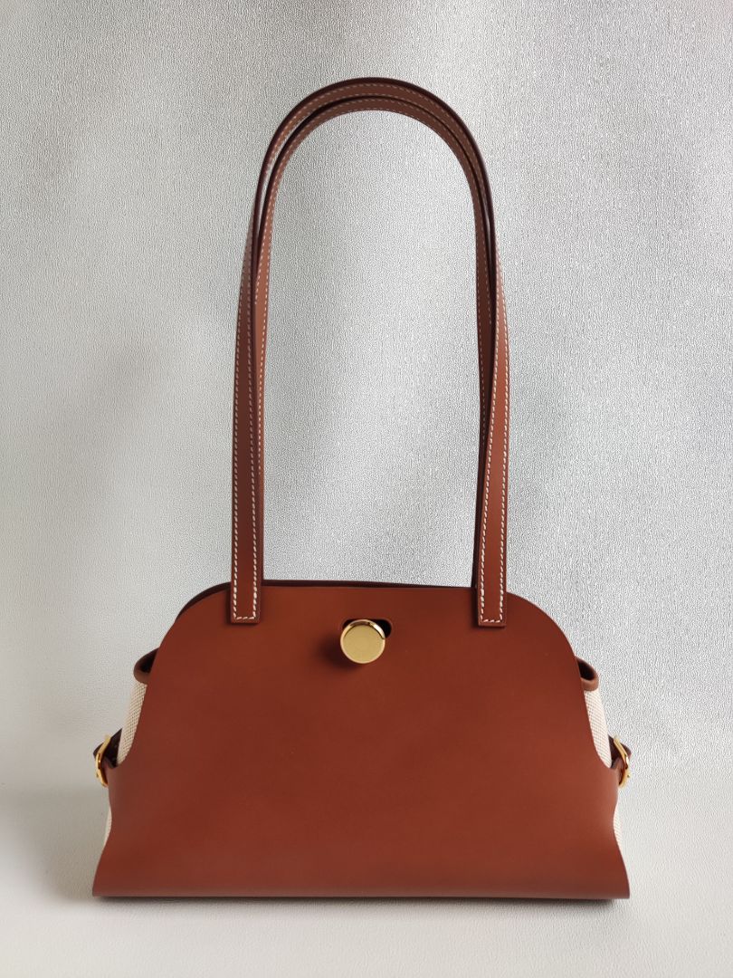 Hermès Tablier Sellier Gold Bag GHW
