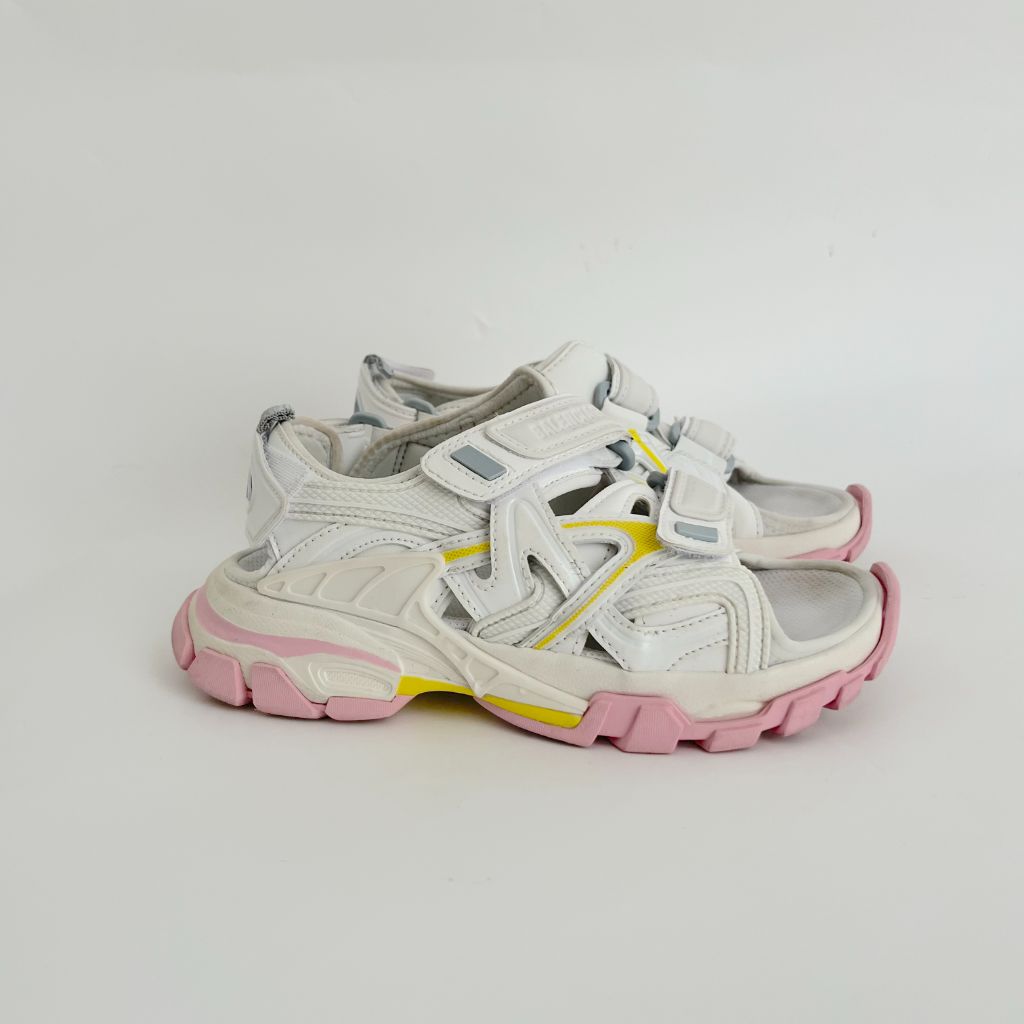 Balenciaga pastel Track sandals from Balenciaga Kid, UK13