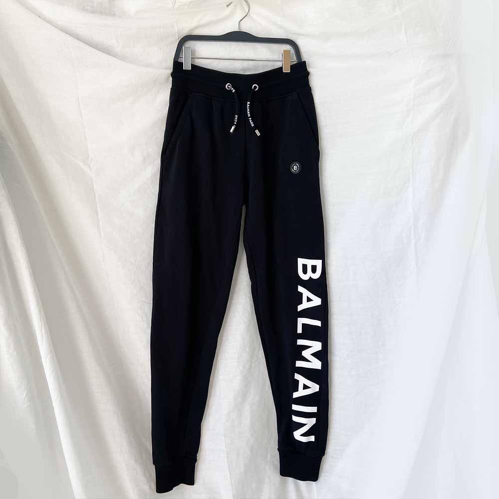 Balmain Black Sweatpants - BOPF | Business of Preloved Fashion