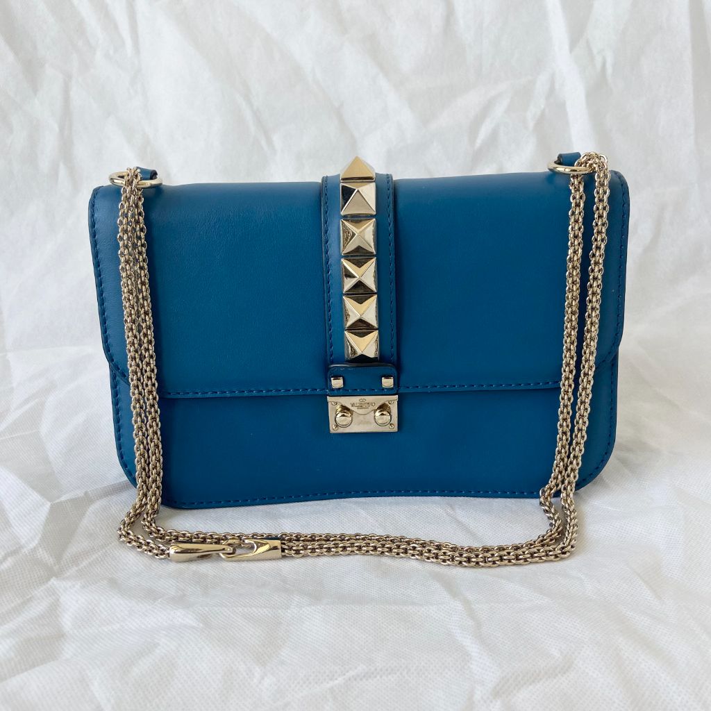 Blue Valentino Shoulder Bags, Medium - BOPF | Business of Preloved Fashion