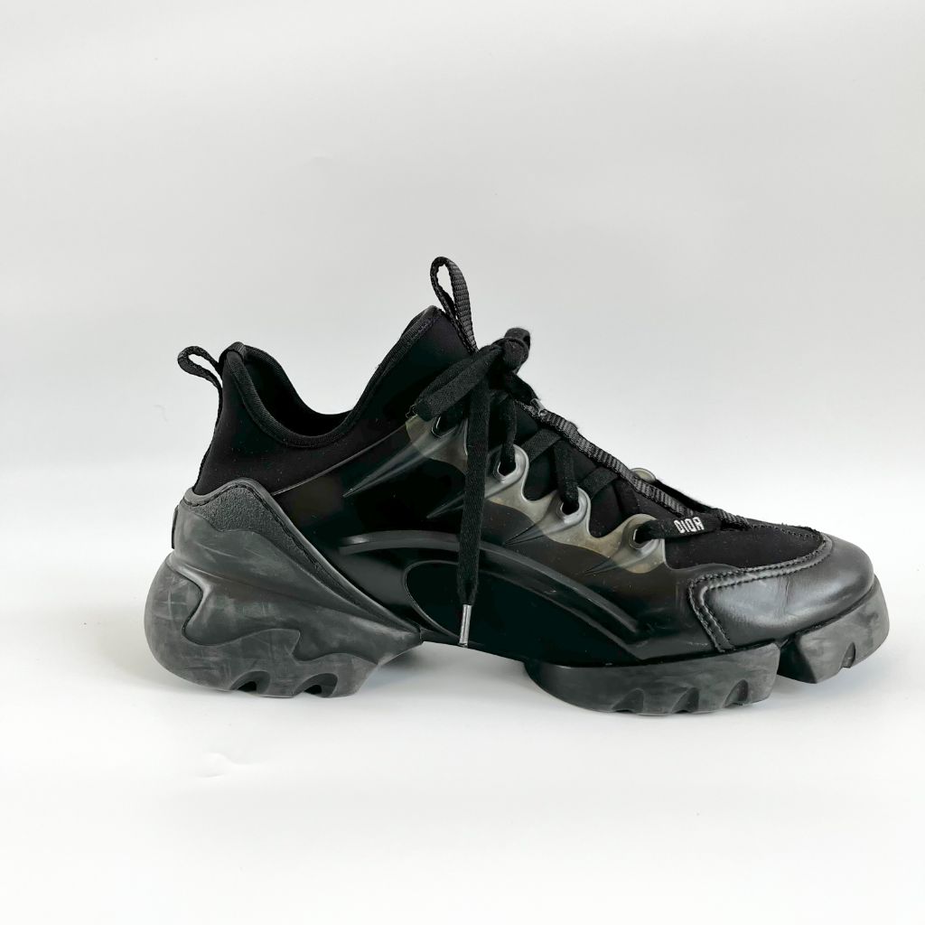 Dior D-Connect Black Technical Fabric Sneakers, 39.5 - BOPF | Business of Preloved Fashion