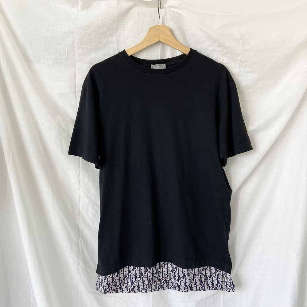 Dior Homme Black Men's Logo T Shirt - BOPF | Business of Preloved Fashion