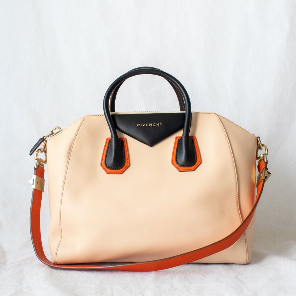 Givenchy Large Antigona Nude Leather - BOPF | Business of Preloved Fashion