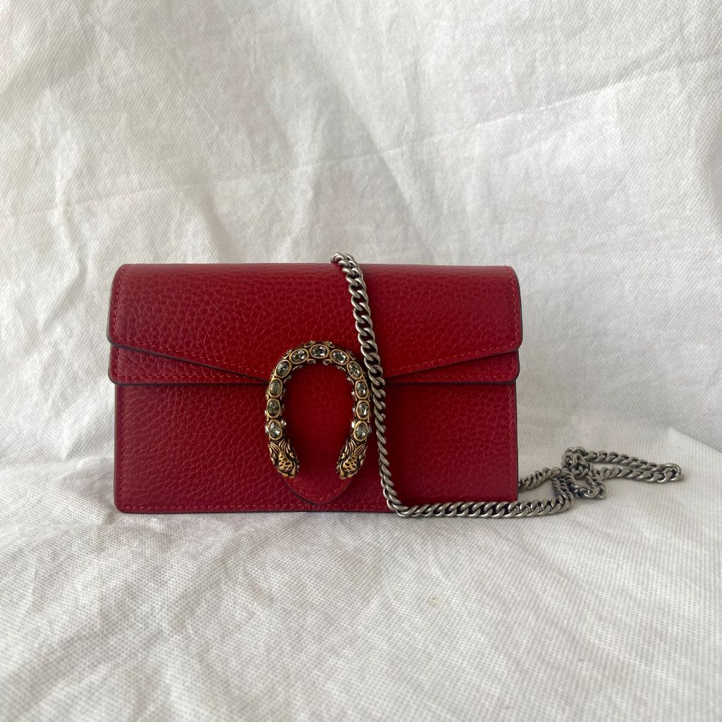 Gucci Dionysus leather super mini bag - BOPF | Business of Preloved Fashion