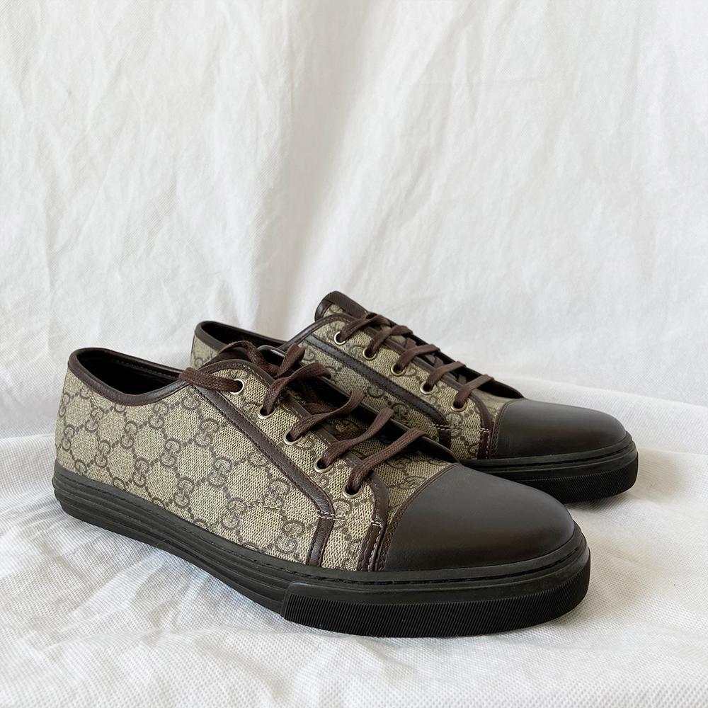 Gucci Guccisima Men's Lace Up Sneakers, 10 - BOPF | Business of Preloved Fashion